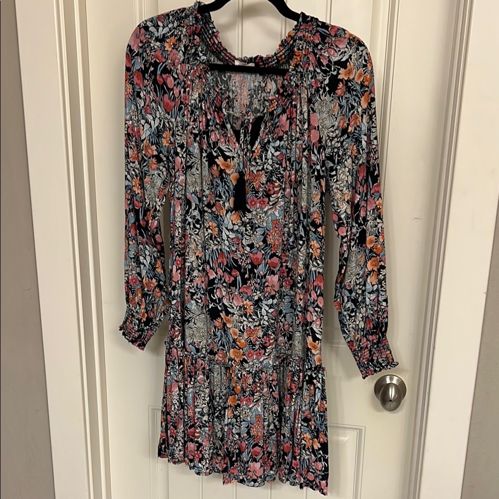 Floral Long Sleeve Dress